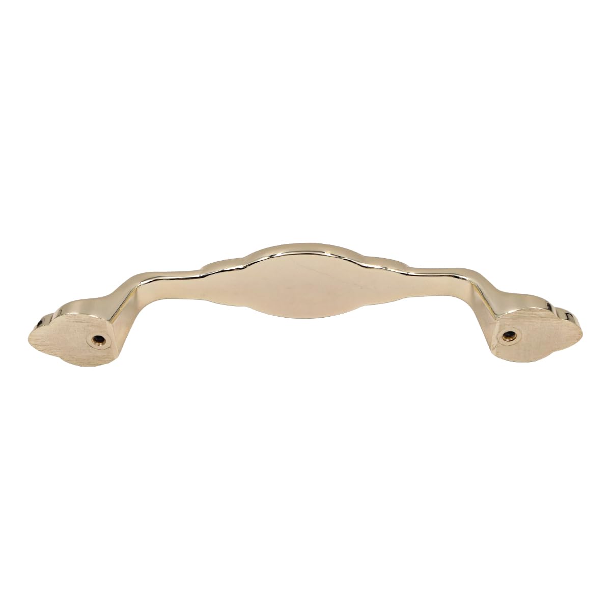 ZONADAH Set of 4 Cabinet Handles, Hole Distance 9128mm, Total 173mm, White Ceramics & Gold Plated Cabinet Pull Handles - Image 4