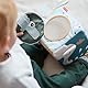 Done by Deer Sensorischer Stoffwürfel Deer Friends Farbmix - lustiges Motorikspielzeug für Babys ab 6 Monaten - Motorikwürfel mit spannenden und stimulierenden Aktivitäten, EIN perfektes Babygeschenk