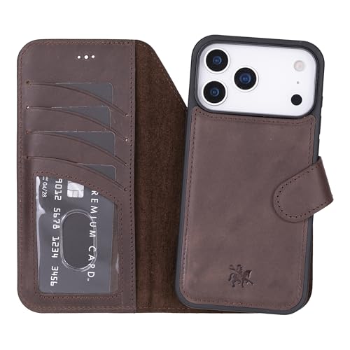 Étui portefeuille iPhone 17 Pro Max antichoc béquille intégrée et compatible MagSafe