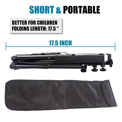 Gleam Folding Music Stand With Phone Clip, Carrying Bag And Music Clip #TOP5