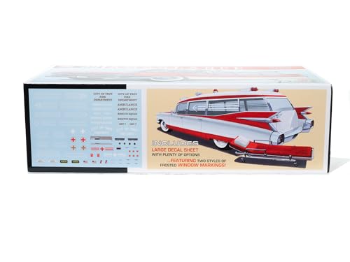 Kit Modelo Ambulancia Cadillac 1959 Escala 1:25 miniatura 3