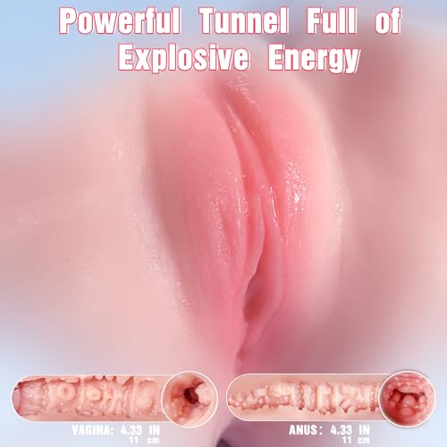 Realistic Silicone Male Masturbator for Men Lifelike Pocket Pussy - Image 3