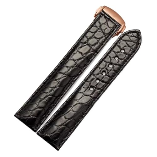 [JCNFWSF] 19mm 20mm 21mm NR_CXgbv IKΉ V[}X^[ frΉ EHb`oh uXbg tH[fBONXvuXbg(Black-rosegold,21mm)