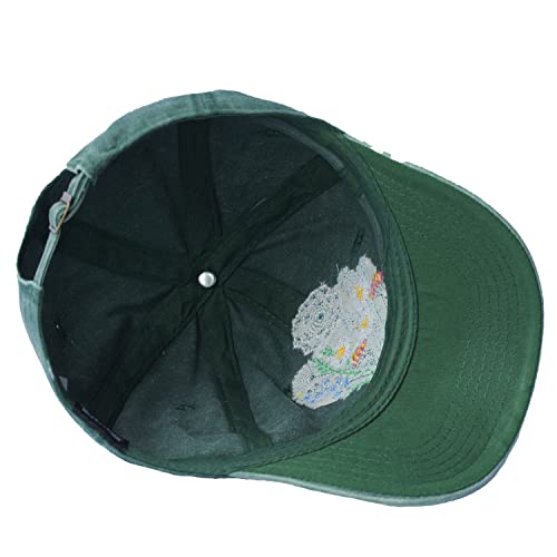 Gorra bordada floral Wildflower para mujer unisex miniatura 6