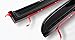Lifeinfinity Original 4pcs Wind Deflector, Outside Mount Tape-On Rain Guards Set, Sunroof Side Window Visors Compatible with 2017-2023 Nissan Armada NI60