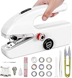 MIAOKE 2026 Upgraded Battery and Type-C Power Portable Handheld Sewing Machine, 2 Speed Modes Mini Sewing Machine for Couturier, Beginner, Tailor, Easy to Use at Home