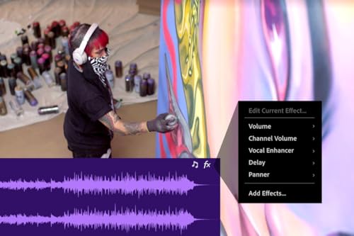 Image of Adobe Premiere Pro | Professional Video Editing Software | Motion Graphics & Visual Effects | 4K & VR Support | Advanced Audio Editing |12-Month Subscription | PC /Mac | Email Delivery