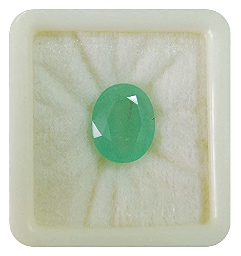 Émeraude naturelle de 7,55 carats pour création de bijoux sur mesure