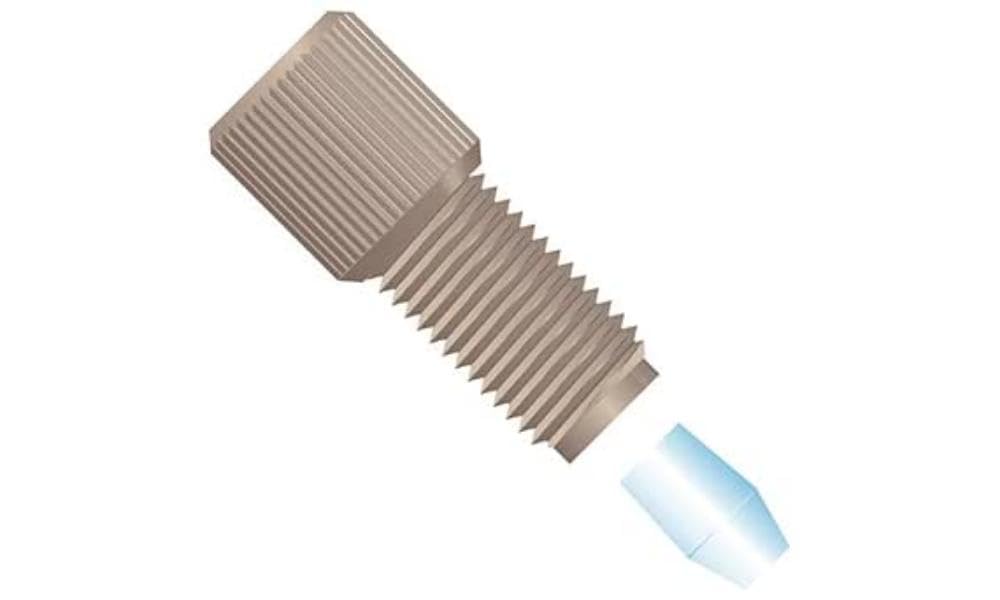 Raccord NanoTight IDEX sans tête pour espace restreint et tube OD 0,6 cm