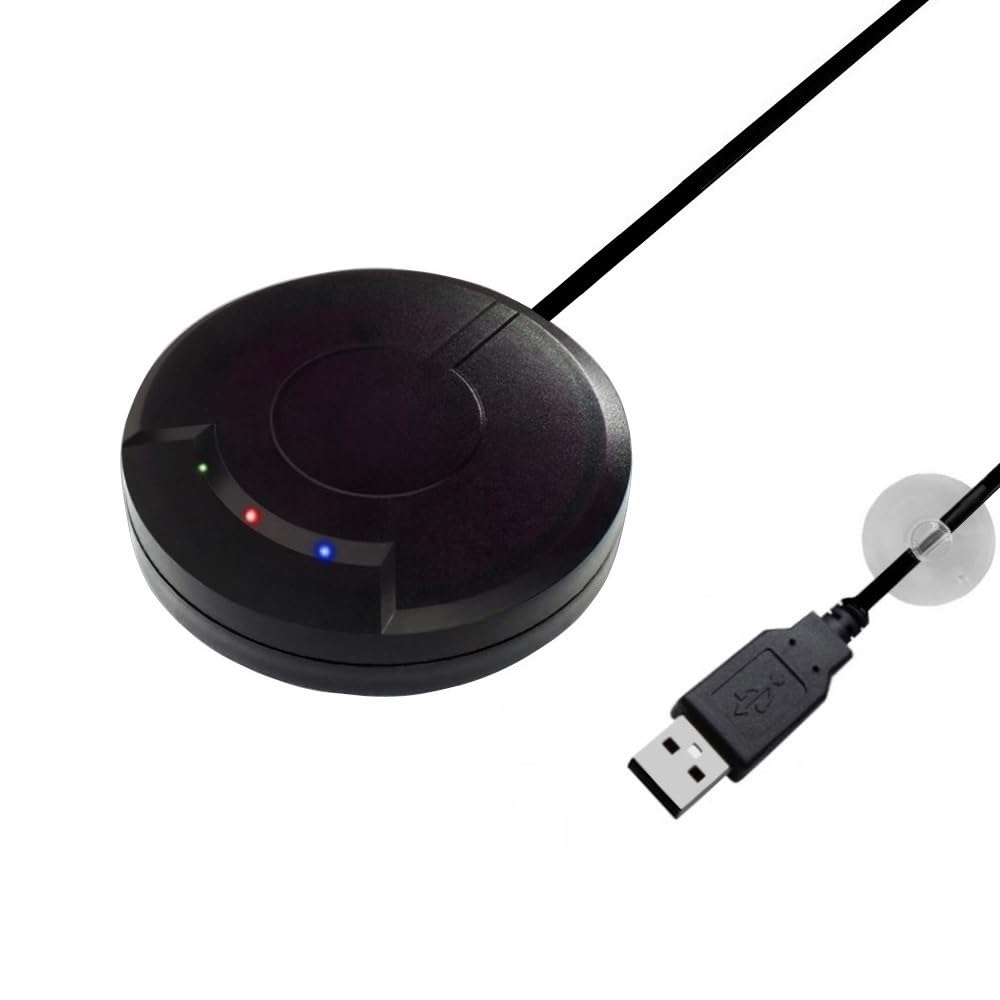 Ricevitore GNSS ad alte prestazioni, supporto GPS/GLONASS/Galileo/BeiDou/QZSS, velocità di aggiornamento regolabile 1-10Hz (LC23030-V2 con supporto magnetico)