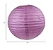 WYZworks - Round Paper Lanterns 10 Pack (Purple Plum, 10