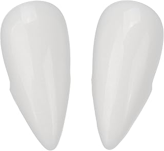 Vampire Fangs Teeth, Vampire Fangs Fake Teeth Cosplay Party Dentures Prop Costume Decoration Halloween Party Dress Up Horror Props Fake Teeth for Halloween (17mm)