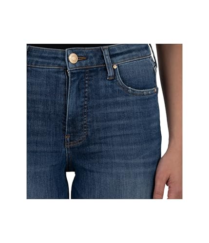 KUT from the Kloth Women's Petite Kelsey High Rise Fab Ab Ankle Flare with Wide Hem4