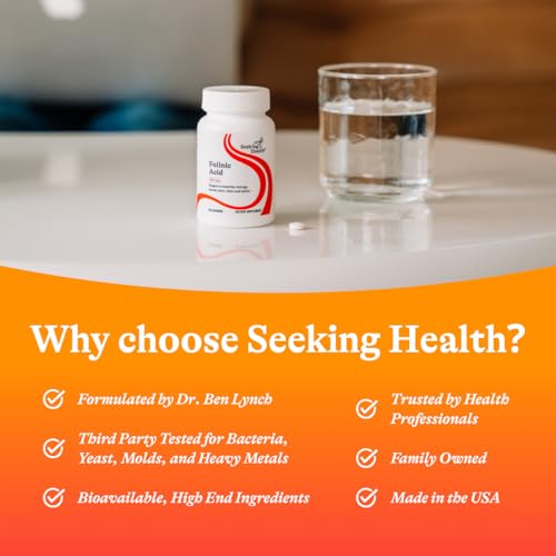 Seeking Health Folinic Acid Dietary Supplement