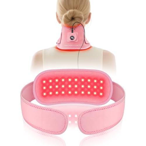 UTK Red Light Therapy for Body,Red Light Therapy Belt for Knee, Wrist,Back, Arm, Joint Pain Relief,850&660 Red Light, Deeper Infrared Energy for Muscl