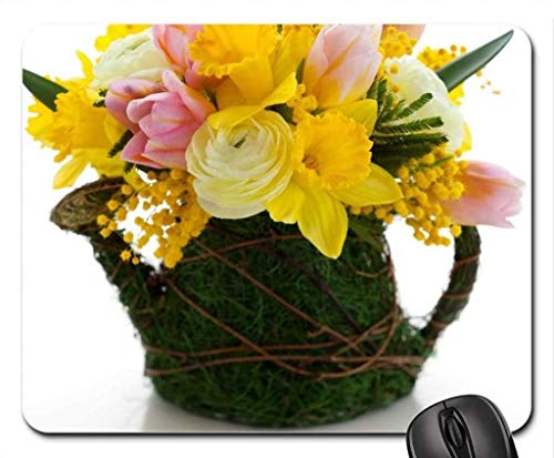 Preisvergleich Produktbild Schönes Blumenspiel-Mauspad, Frühlingsblumen-Mauspad, Mauspad