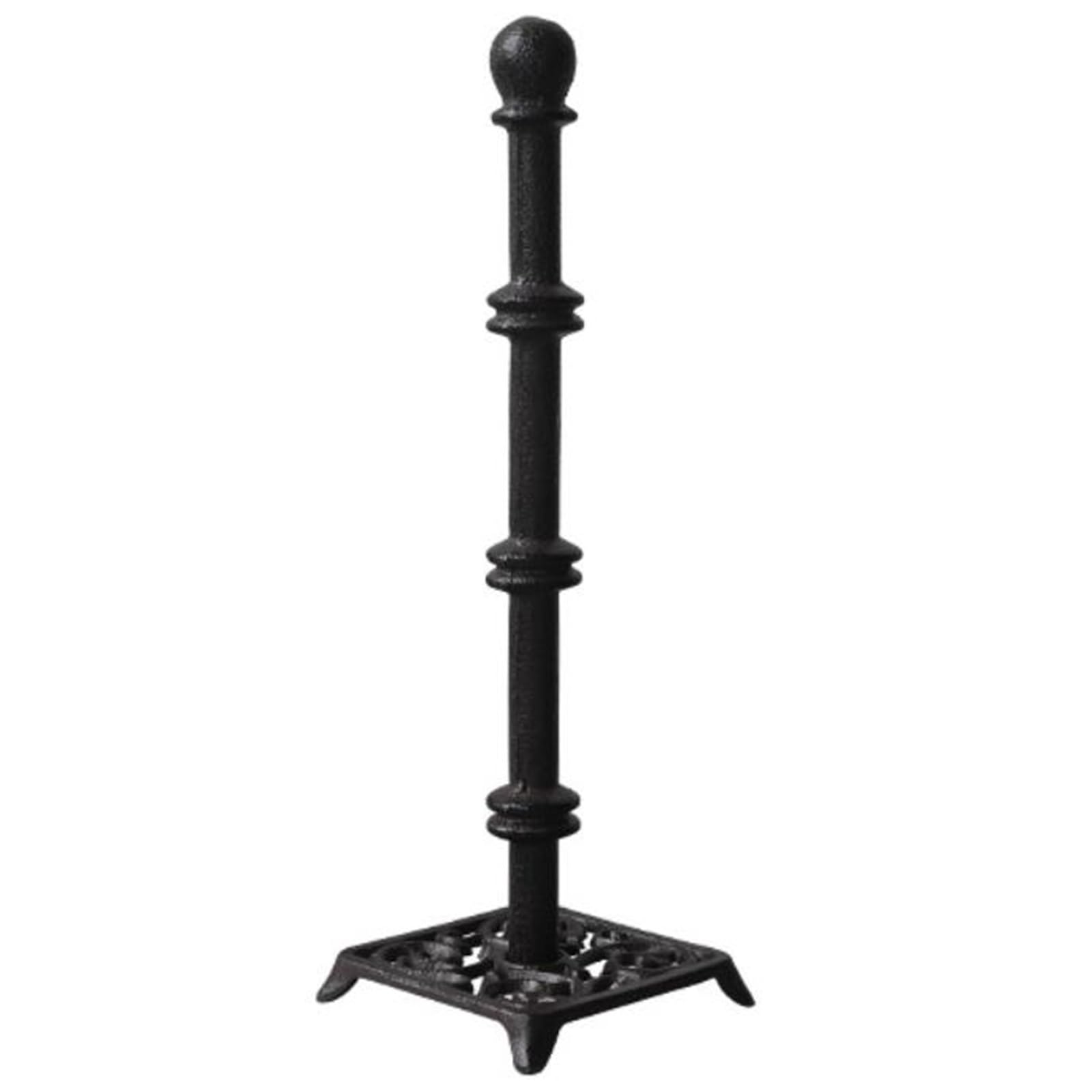Kitchen Roll Holder Retro Cast Iron Upright Tissue Holder Home Ornament for Countertop Bathroom