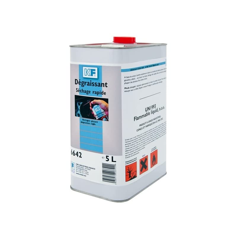 Degraissant à sechage rapide 5L Kf industrie
