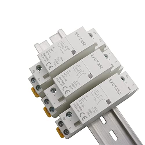 Contactor modular para carril DIN 2P 25A compatible con Smart House 4