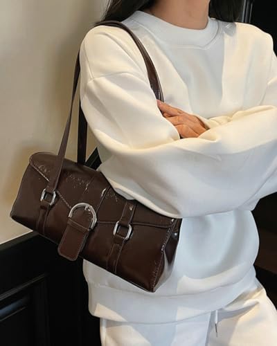 2025 Handbag for Women Soft Vegan Leather Shoulder Tote Stylish Slouchy Purses Hobo Bags3