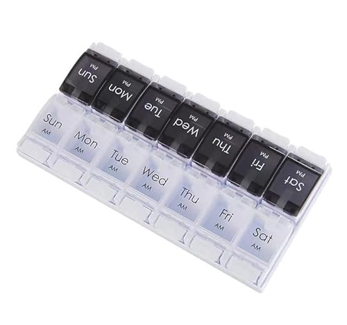 薬ケース 1週間分 1日2回 薬入れ 2週間 錠剤ケース 2重飲み防止 飲み忘れ防止 仕分け簡単 ポータブルピルケース 保存 保管 持ち運び 旅行 お薬ポーチ ミニ 薬入れ 仕切り 常備薬 かわいい