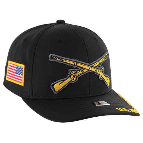 Image of US Army Special Unit Branch Veteran Hat Mens, Officially Licensed Military Embroidered Adjustable Baseball Cap