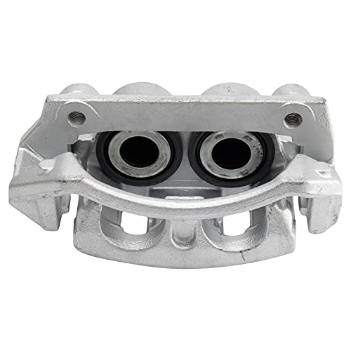 Image of TRQ Front and Rear Brake Caliper Set Zinc Coated Brackets Compatible with 1999-2001 Ford F 150 2002 Lincoln Blackwood