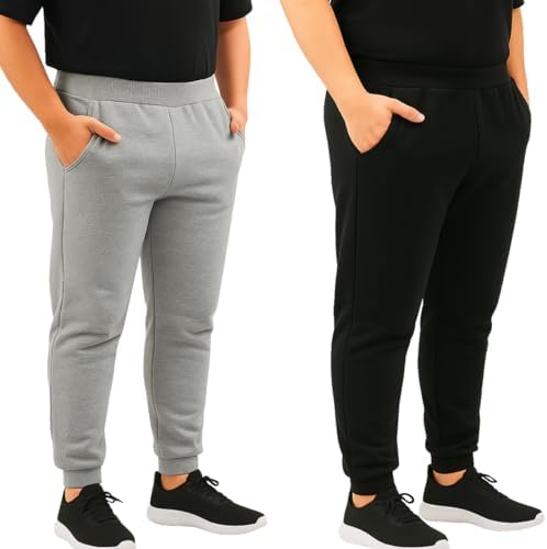 Calça de moletom Jogger tecido peluciano premium ideal para inver...