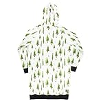 Lazy One Oversized Hoodie Sweatshirt, Comfortable Sleepwear, Sweater Dress for Women - Image 2