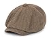 Kids Boys Wool Newsboy Cap - Vintage Tweed Flat Beret Cabbie Hat for Toddler Boys Girls Pageboy(for 4 to 9 Years)