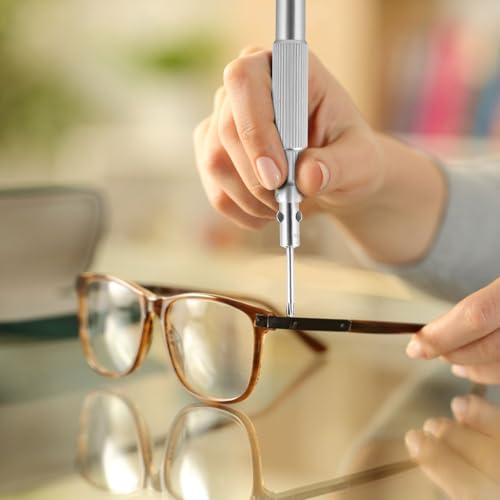 Kit de destornilladores para reparación de gafas: arregla monturas sueltas de forma fácil 5