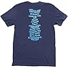 Nirvana T Shirt Nevermind Band Logo Official Mens Navy Blue S #1