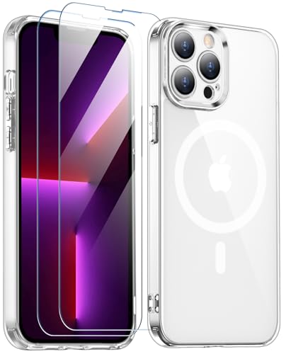 Coque fine pour iPhone 13 Pro antichoc SPIDERCASE transparente avec verres