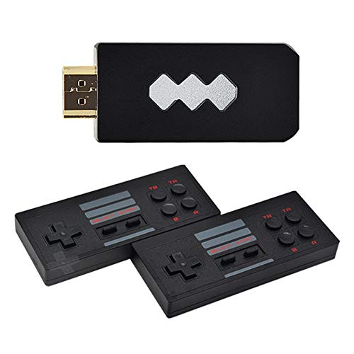 Wireless-Gaming-Controller und Spiel, Videospielkonsole für Einen 4K-TV, Retro USB Handheld für TV Videospiel, für Jungen und Mädchen