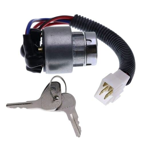 Ignition Switch TC020-31820 TC020-31822 Compatible with Kubota L4600 MX4700 MX5000 Tractor