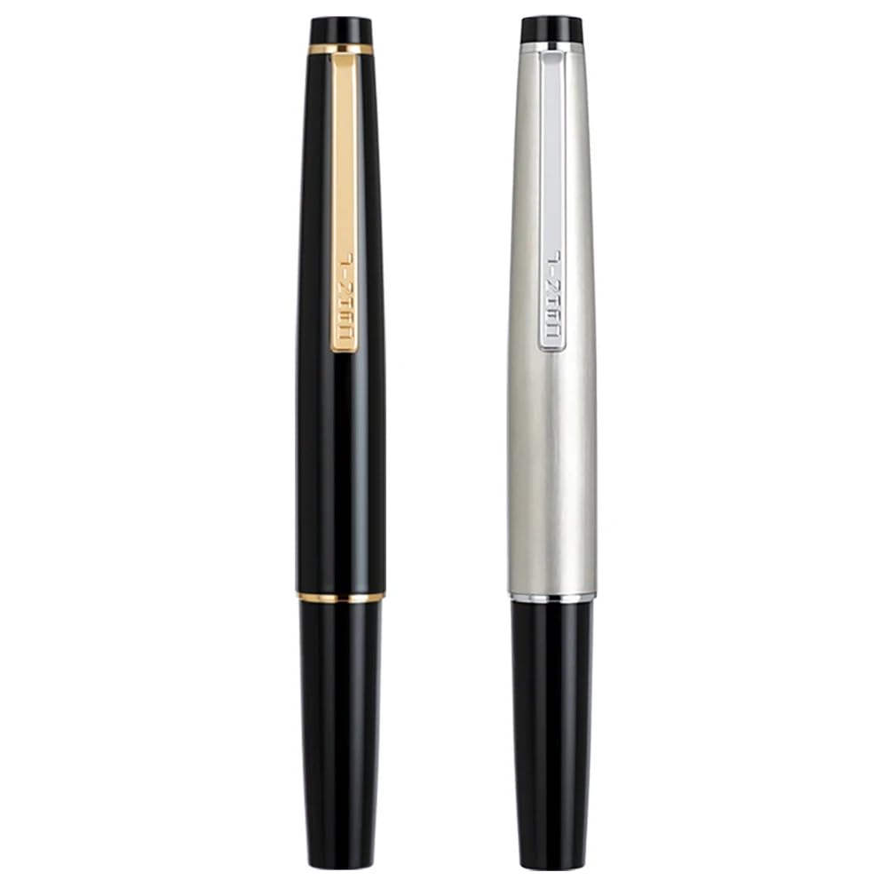 2 PCS Jinhao 59 Fountain Pen EF Nib & Converter, Mini Travel Pocket Pen