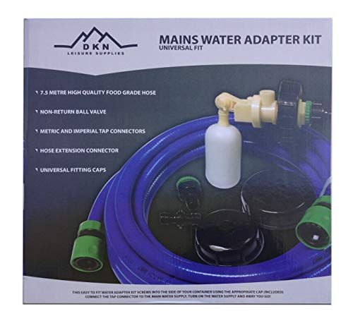 Preisvergleich Produktbild DKN UNIVERSAL Netzteil-Adapter mit Wasser 7,5 m Schlauch