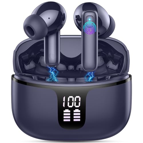Cuffie Bluetooth Auricolari Bluetooth 5.3, Cuffie Wireless in Ear con