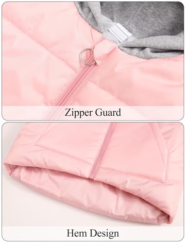 Happy Cherry Boys Girls' Down Vest Hooded Lightweight Sleeveless Jacket Zipper Toddler Puffer Vest4