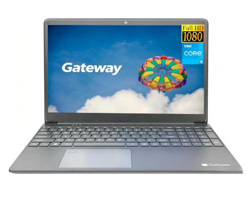 Customized Gateway 15.6" LCD FHD Display Laptop 4GB, 128GB, Windows 11, i3