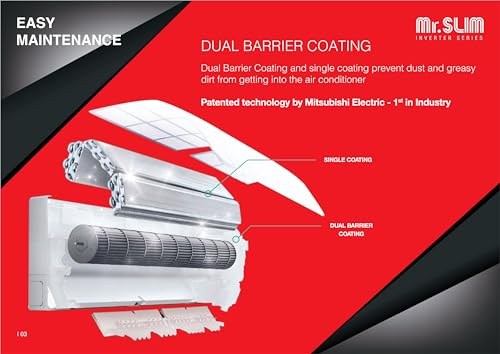 Image of Mitsubishi Electric 1.5 Ton 2 Star MSY /MUY-JP18VF Inverter Split Air Conditioner - 2023 Model