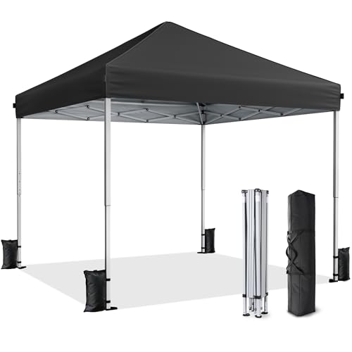 Vinabilia 10x10 Pop Up Canopy, Portable Instant Canopy Tent...