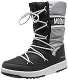 Winterstiefel & Moon Boots Moon-boot Unisex Kinder Jr Girl Quilted Wp Schneestiefel, Schwarz (Nero 002), 35 EU