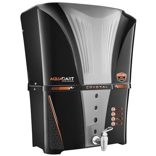 Image of AquaDart Zinc Copper Alkaline Hydrogen RO Water Purifier |12 Liter Storage | RO+ZN+CU+ALK+ Negative ORP+UV+UF+TDS | Best Water Filter for Home Drinking (Made In India)