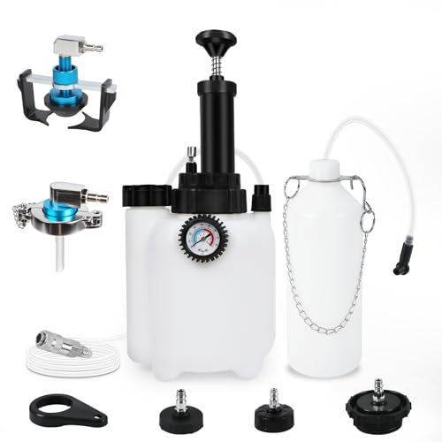 Appareil de purge de frein 3L Appareil de changement de liquide de frein Voiture Kit de purge de...