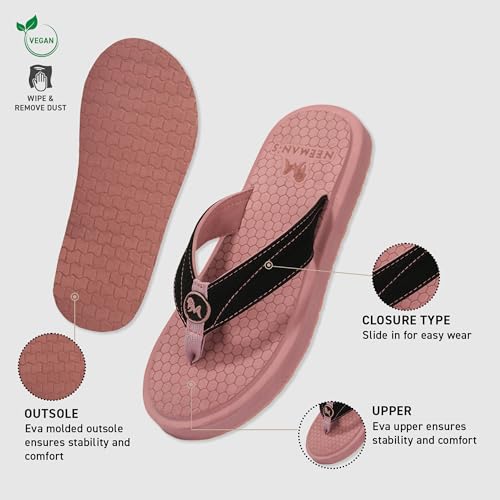Image of Neeman's Eco Flips 2.0 Orthopedic Slipper for Men & Women | Soft Arch Support Chappal | Cushioned Casual Flip Flops | Lightweight, Anti Skidd Flips for Daily Use Indoor Outdoor