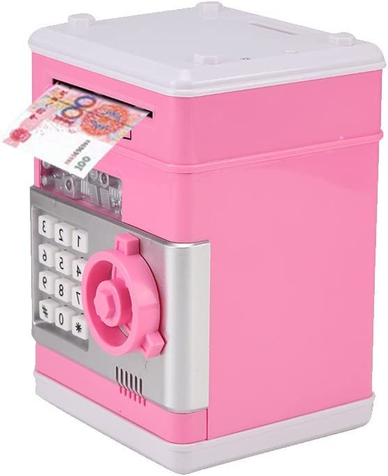 Amazon.co.jp: パスワードコードロック付き貯金箱、おもちゃギフトに