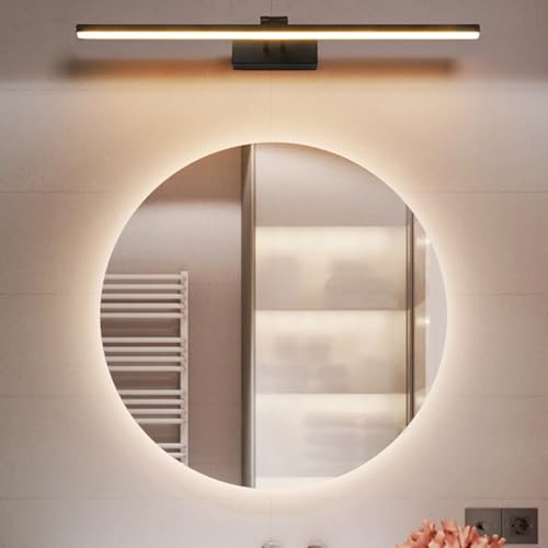Apliques de pared LED baño regulables con USB y diseño rectangular giratorio de aluminio 7