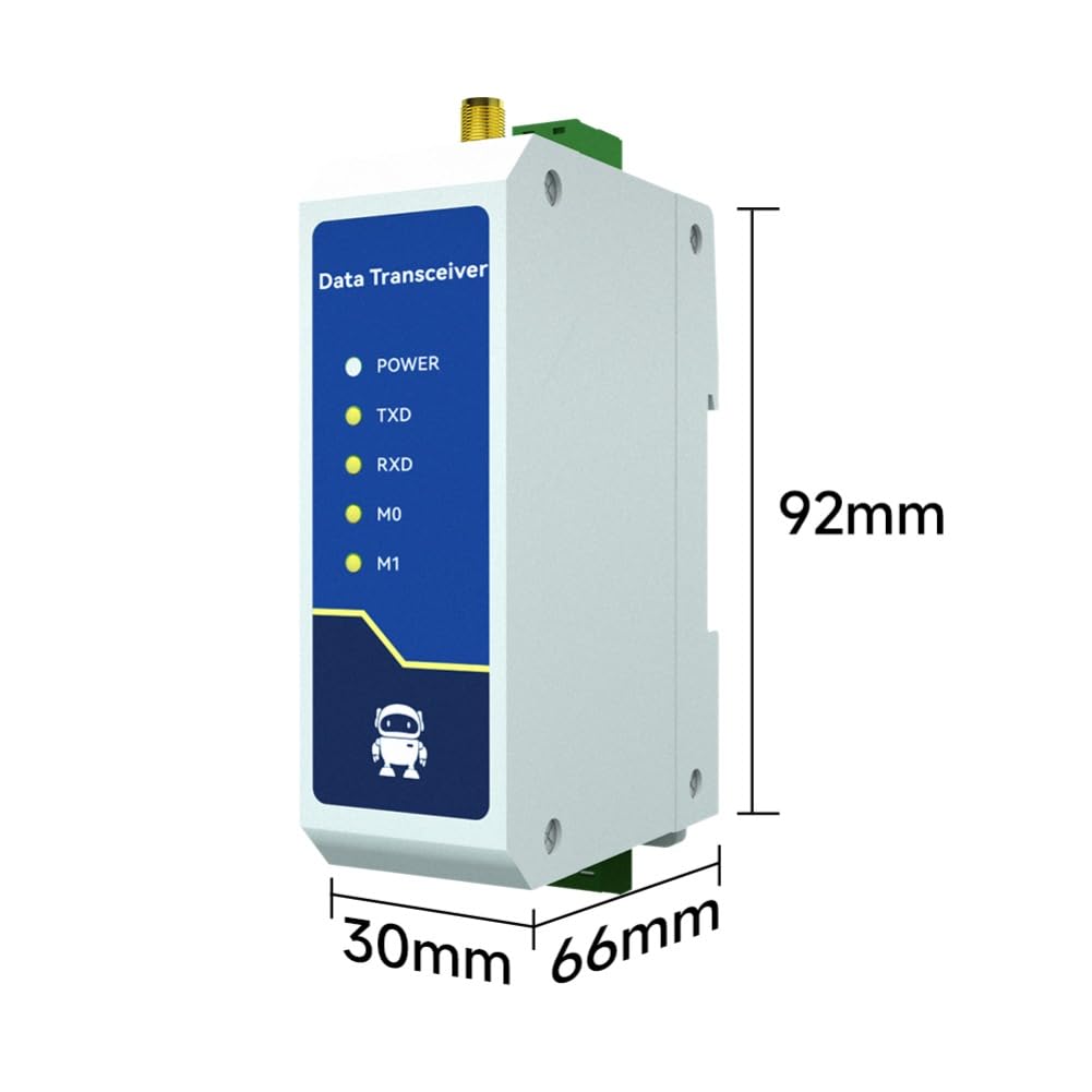 433MHz Wireless Digital Radio E95-DTU(433C20-485) 20dbm 6KM Modbus Watchdog Din Rail Unbegrenzt Hochgeschwindigkeitsübertragung Relais Vernetzung
