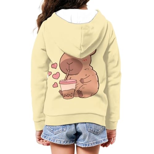 Image of Biyejit Kids Novelty 3D Graphic Printed Hooded Sweatshirt